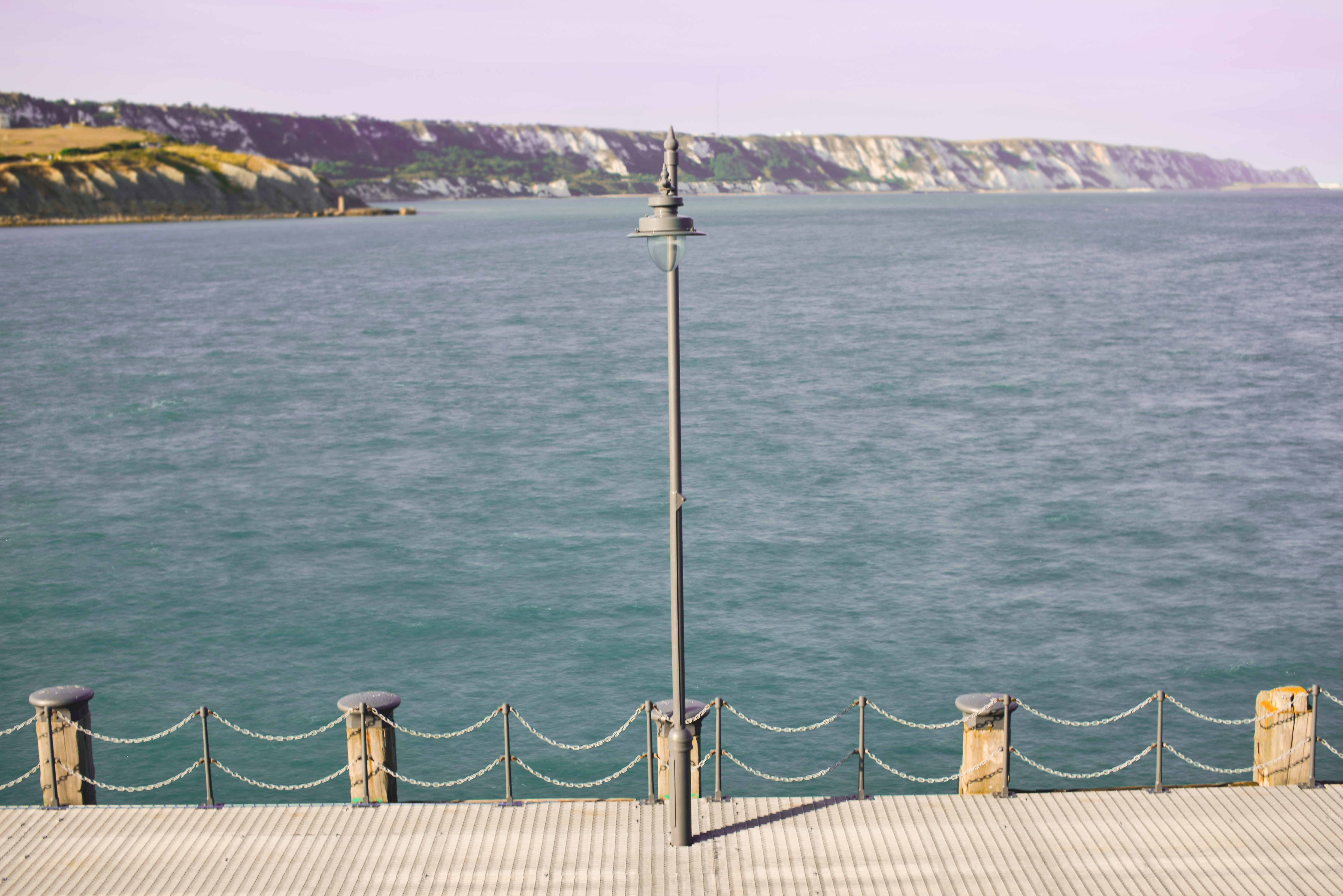 Folkestone Harbour Lamp and Posts