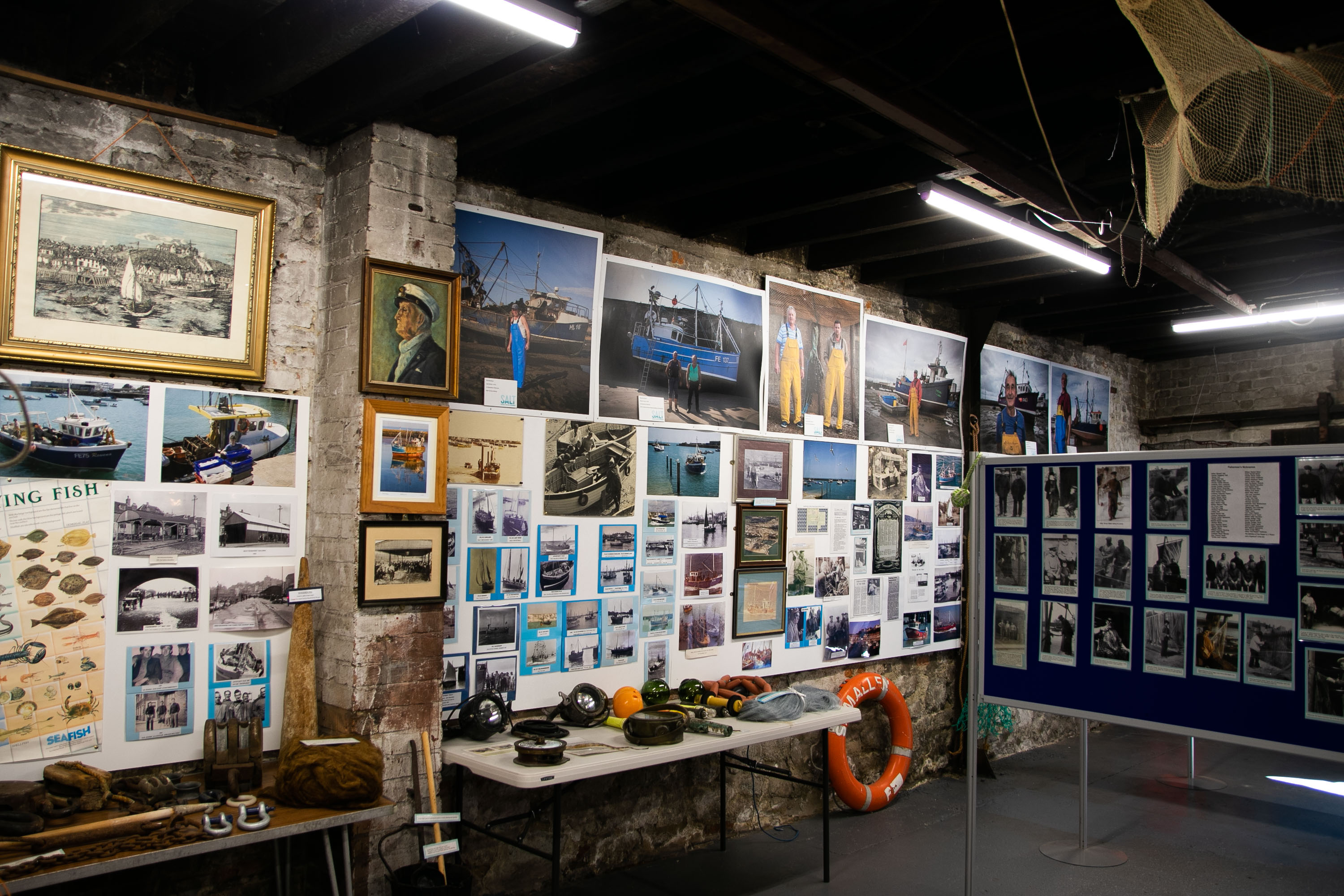 Folkestone Fishing Museum Wall