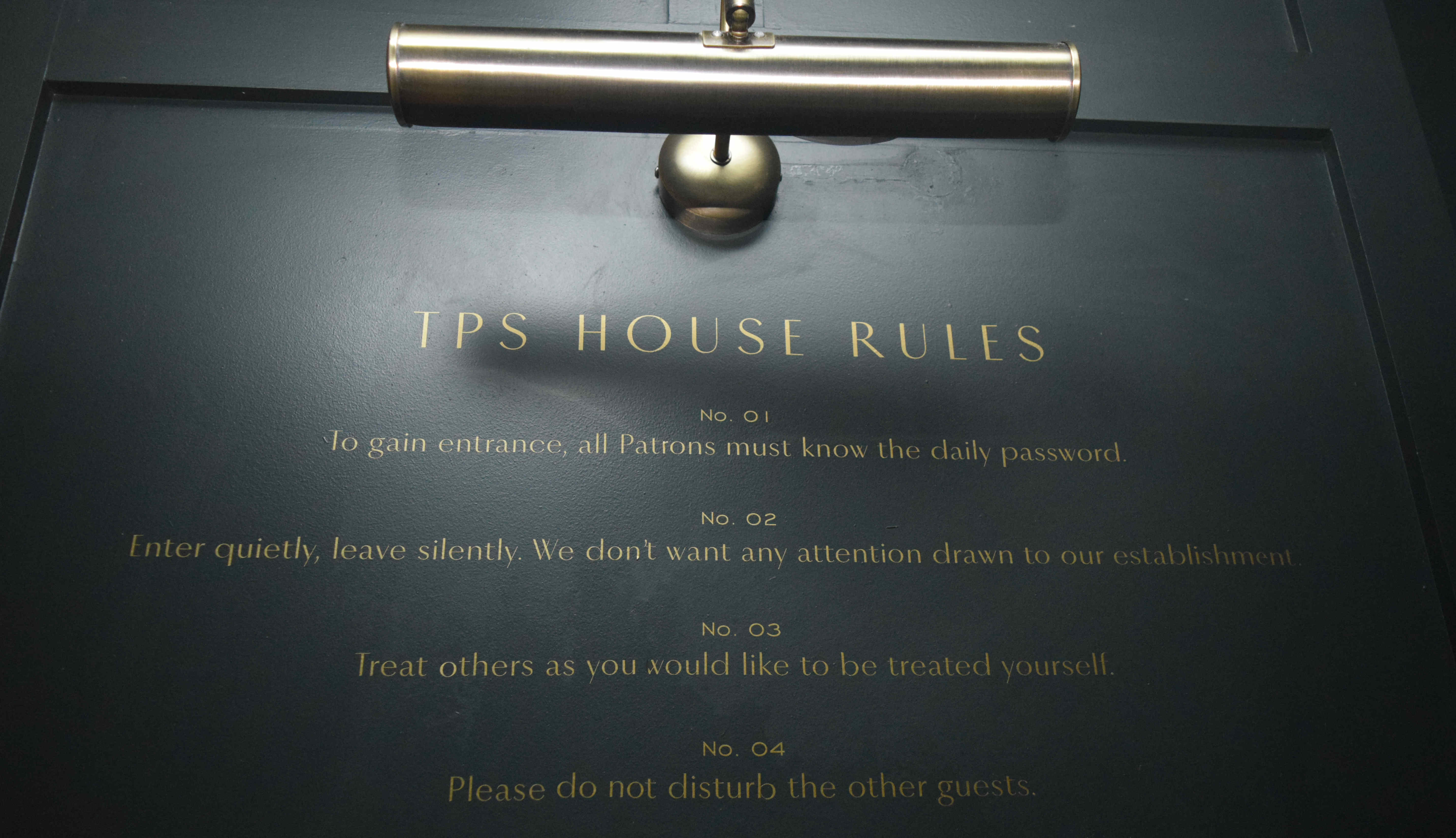 The Potting Shed House Rules
