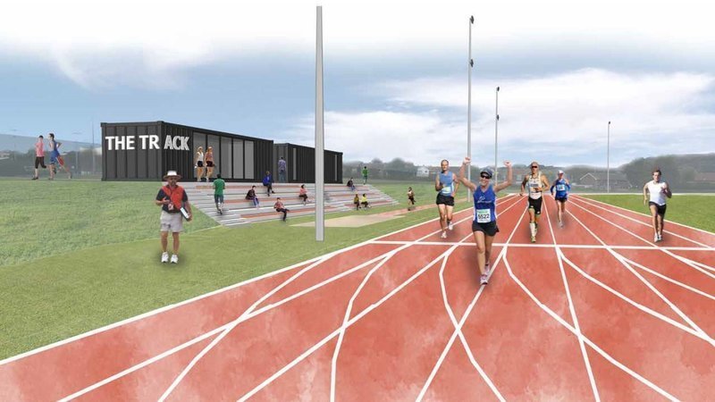 Folkestone Athletics Track Plan - CRSGT