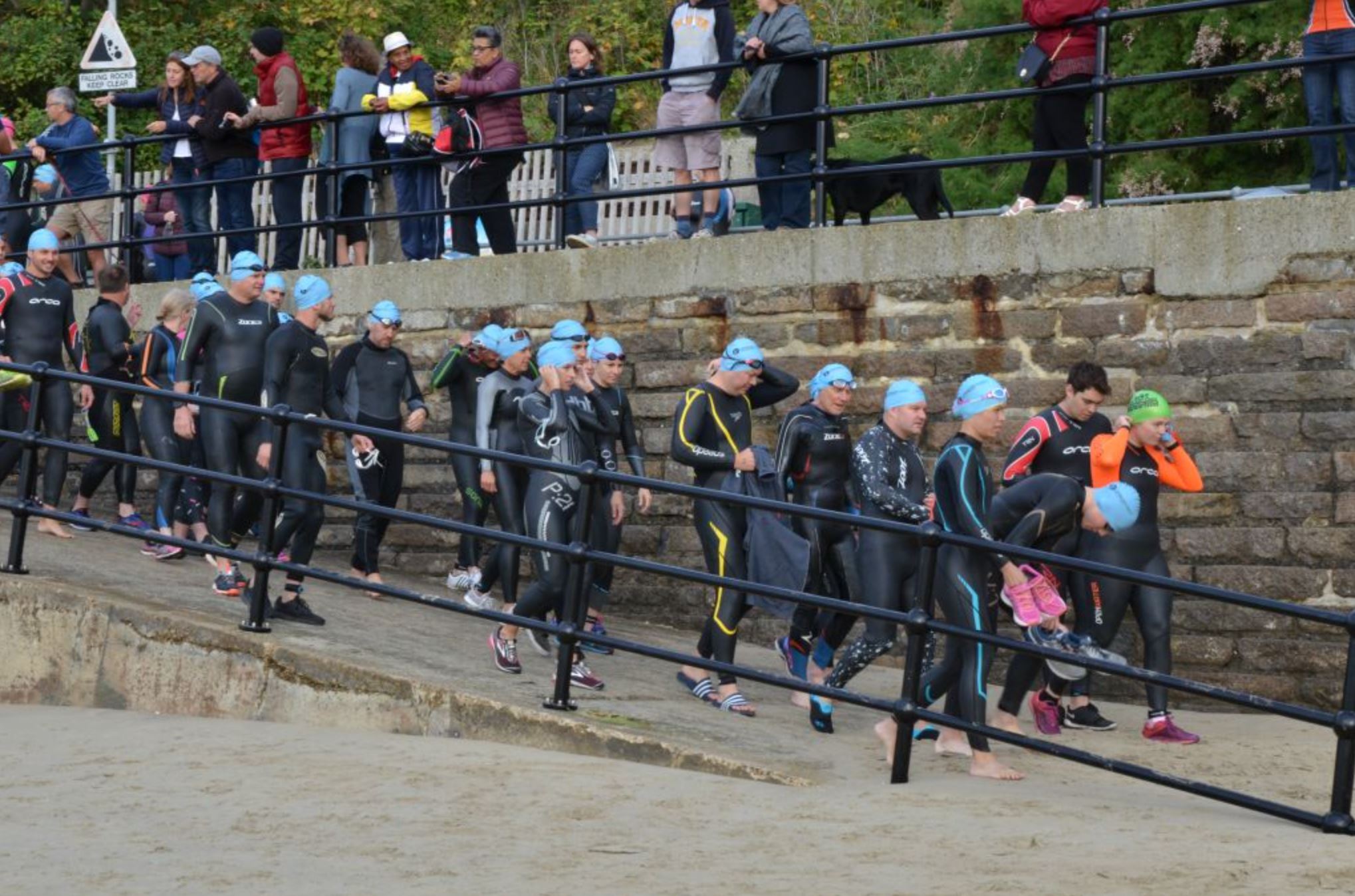 Channel Tri Swimmers Credit Lee Robinson