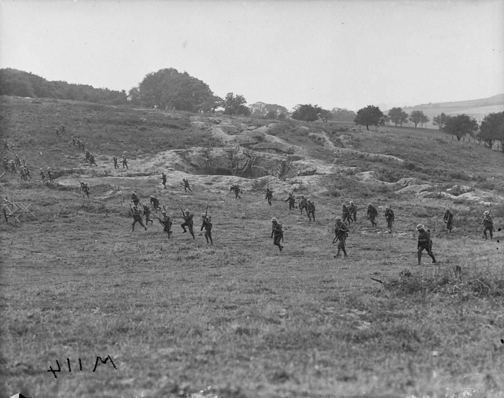 Shorncliffe practice trenches