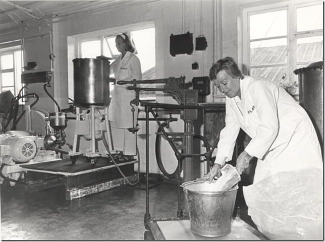 Plamil milk production 1970s