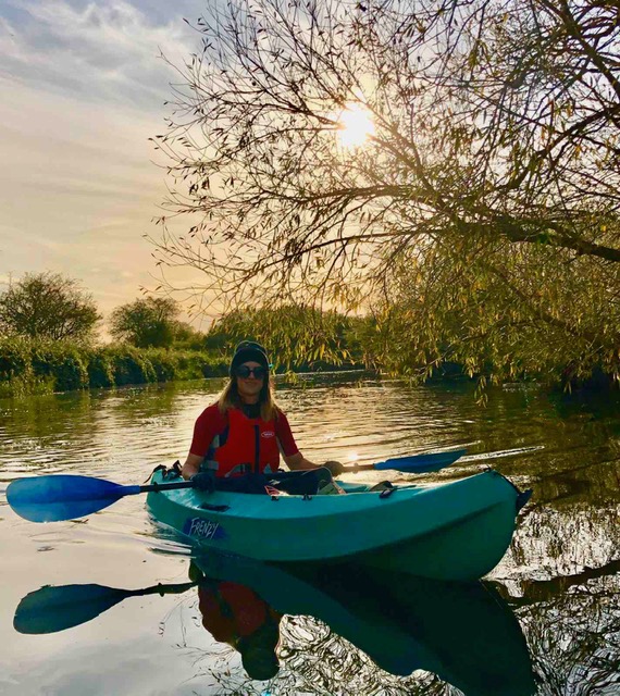 Hannah Revill Canal Kayaking