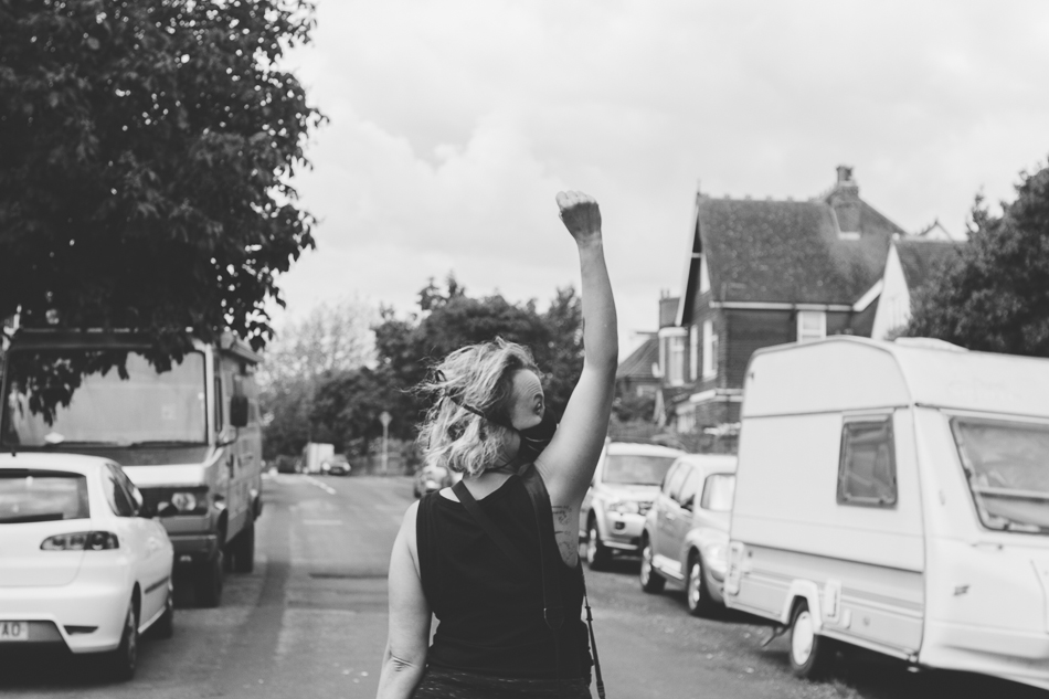 Black Lives Matter Protest Folkestone Credit Joanna Lane