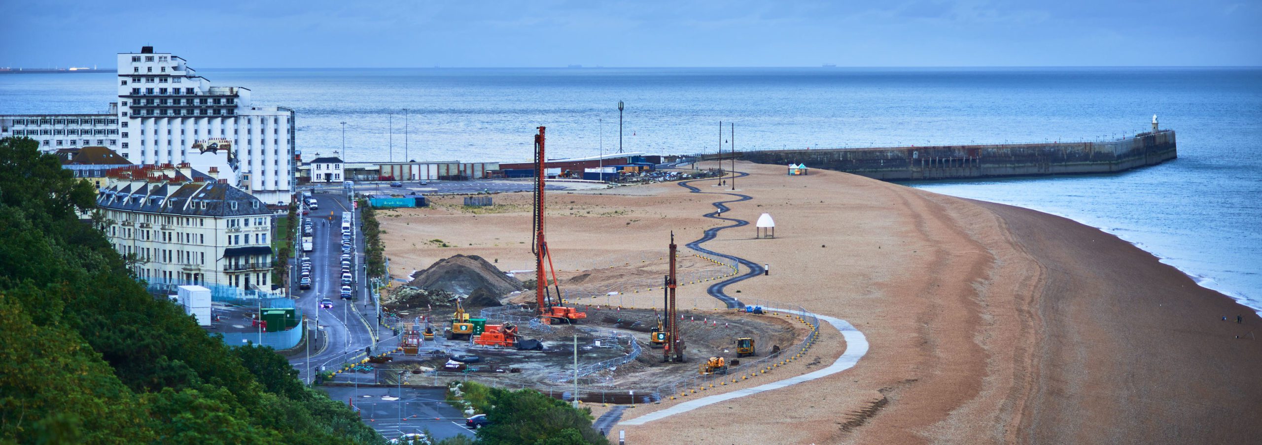Folkestone Harbour Seafront Development June 2020