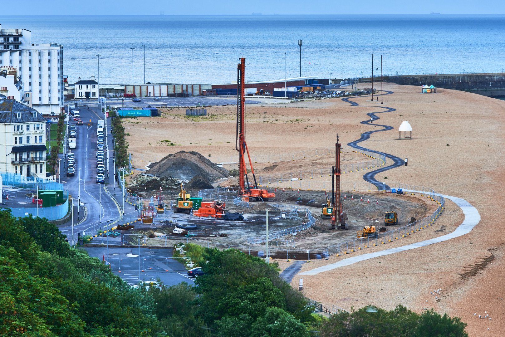 Site of Seafront Development June 2020