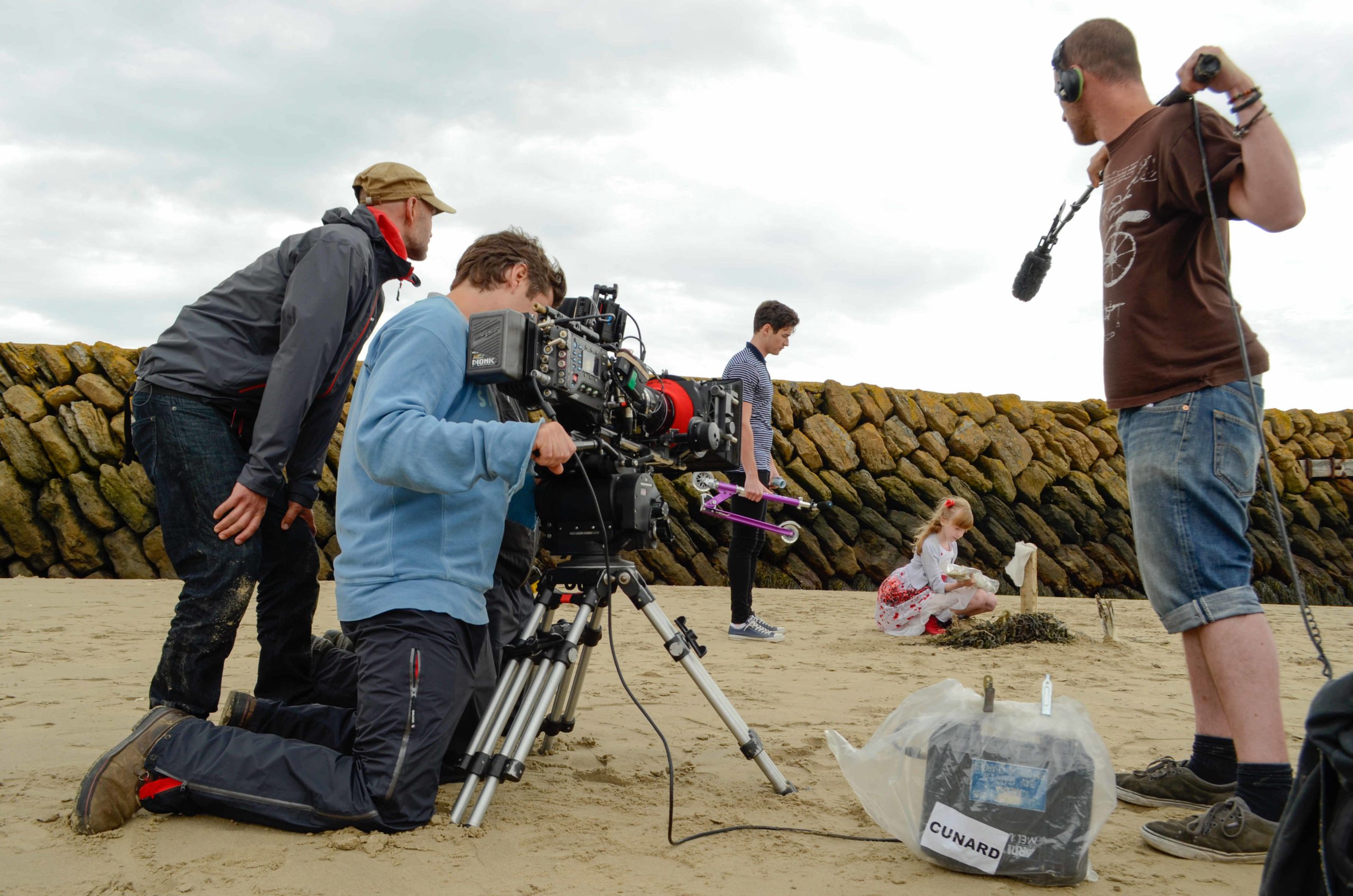 Filming Seagull Peter Blach