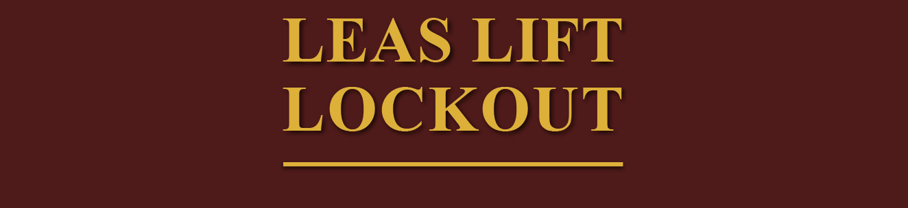 Leas Lift Lockout Logo