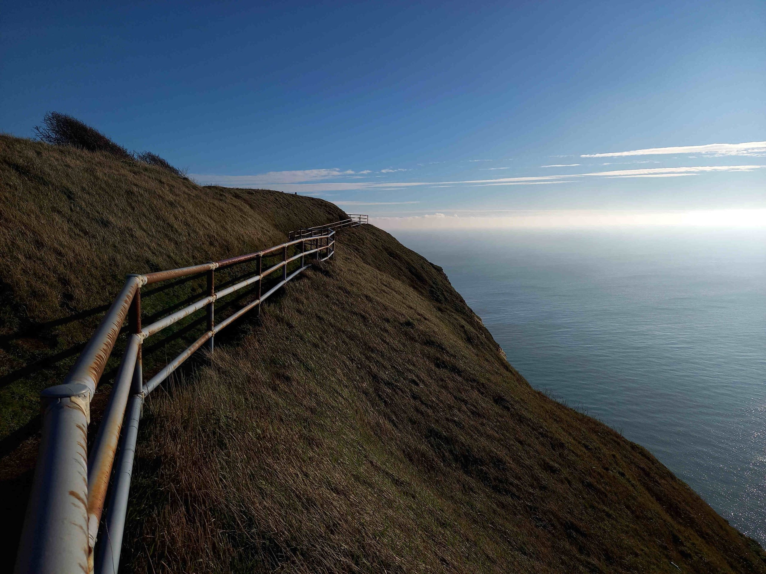 Railings on Coastal Path