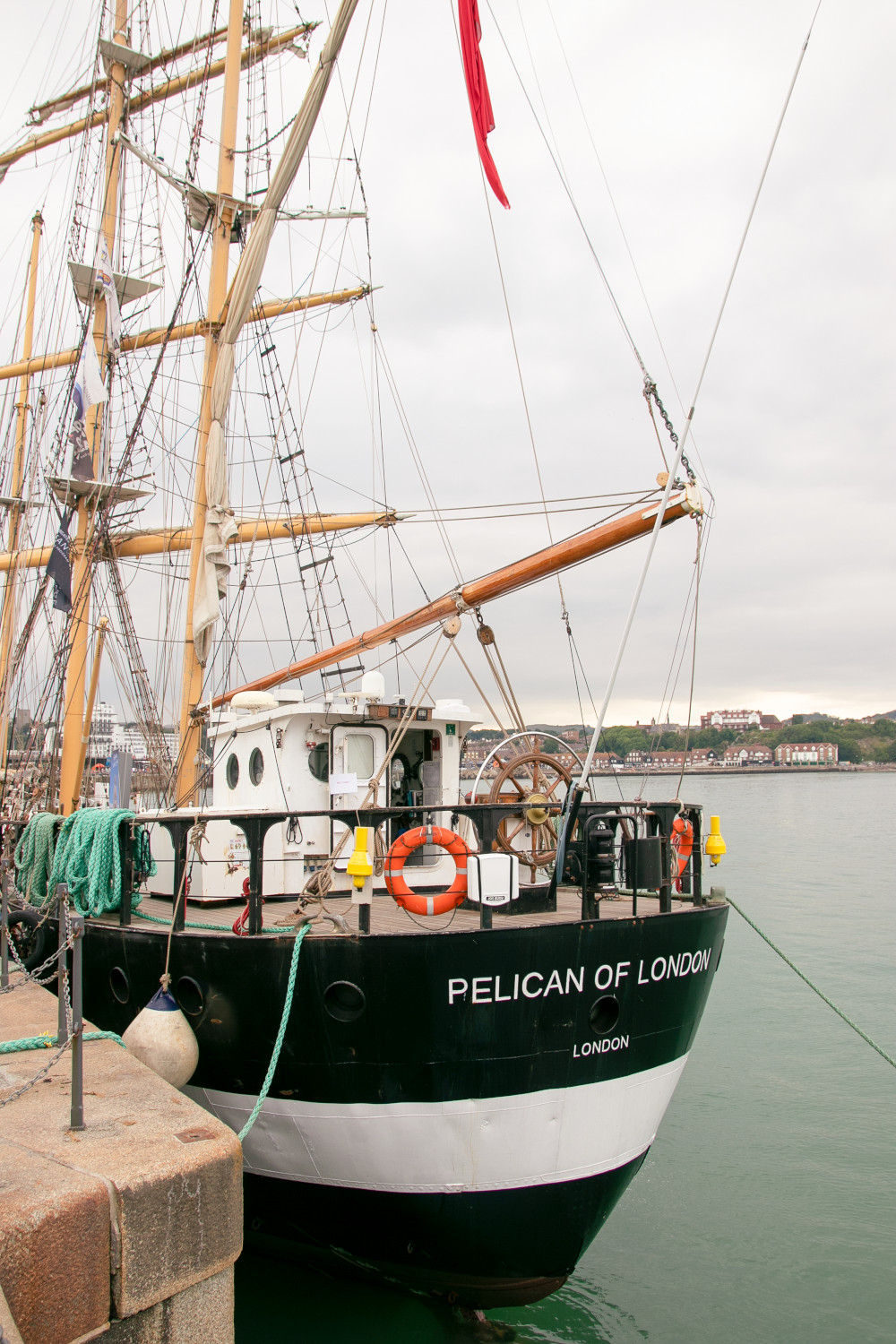 Name on Bow of Ship