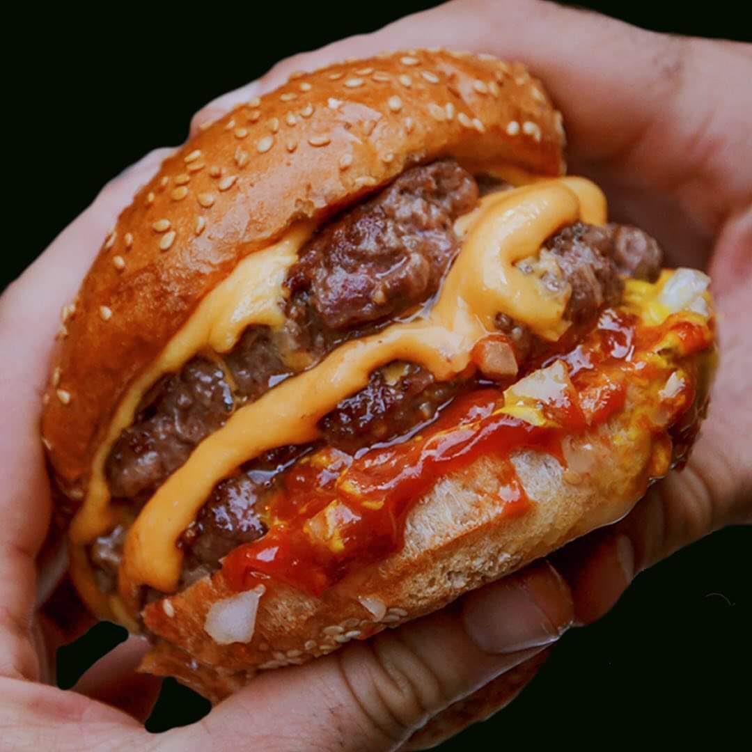 Lucky Chip Double Cheese Burger