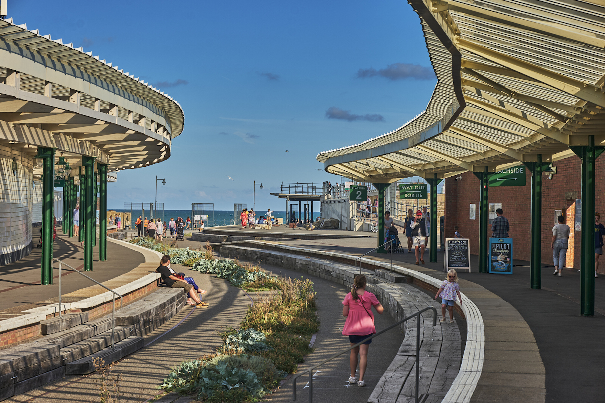 Folkestone Harbour Station Platform Credit Matt Rowe