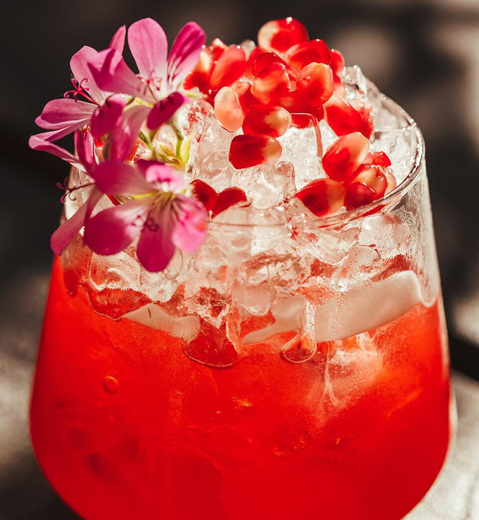 Pomegranate cocktail