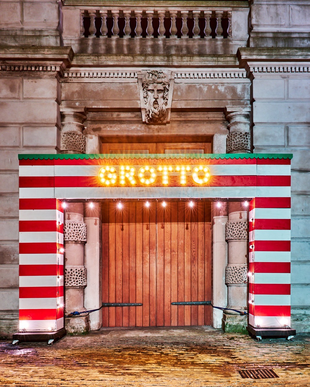 Festive Marketplace Grotto