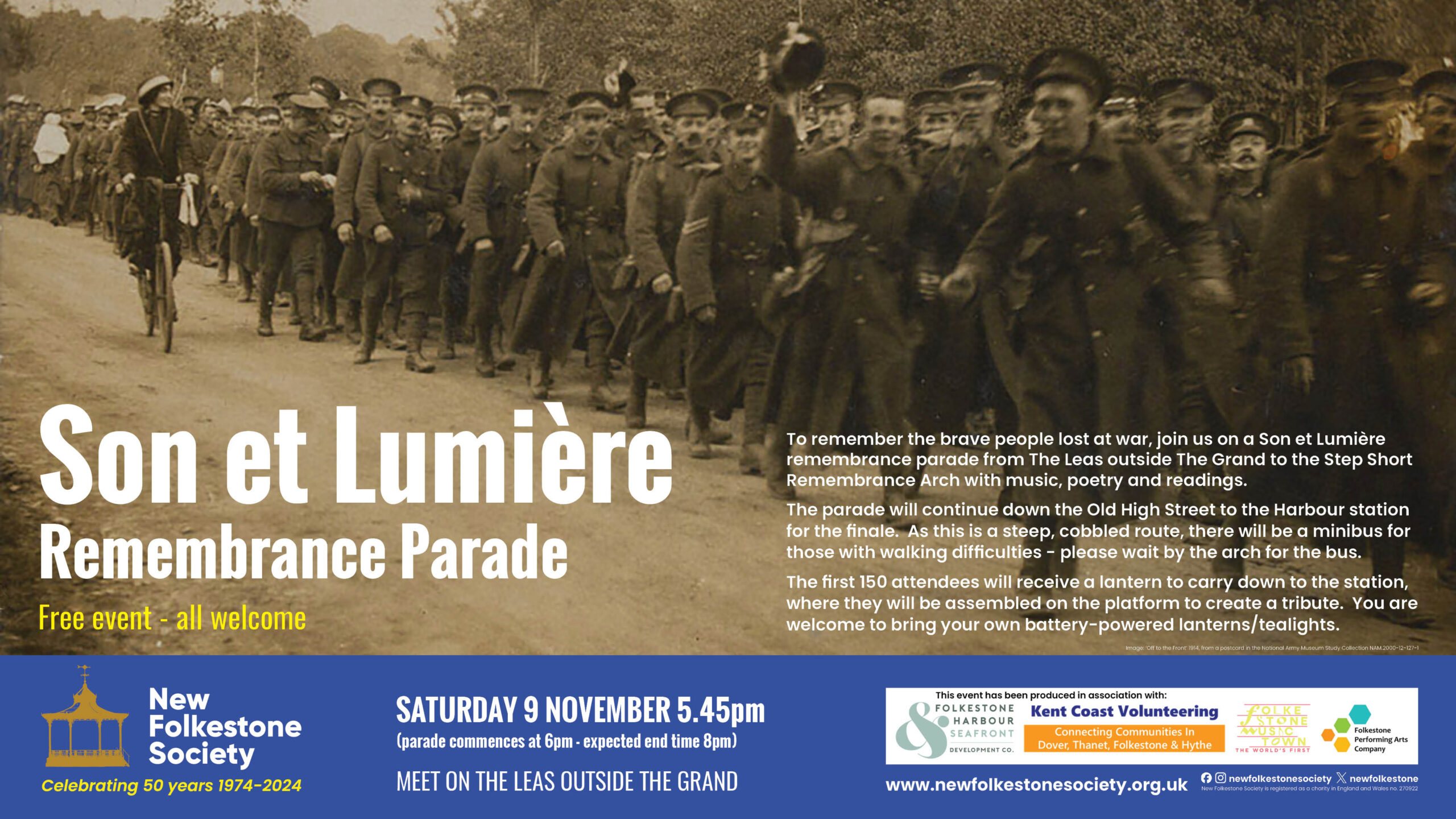 Remembrance Parade poster