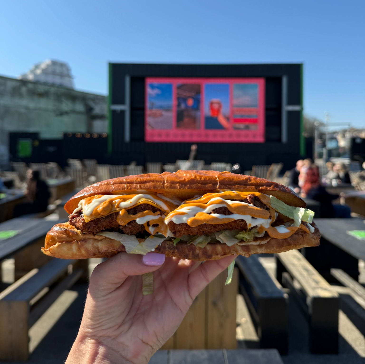 Vinnie's Sandwich and Screen