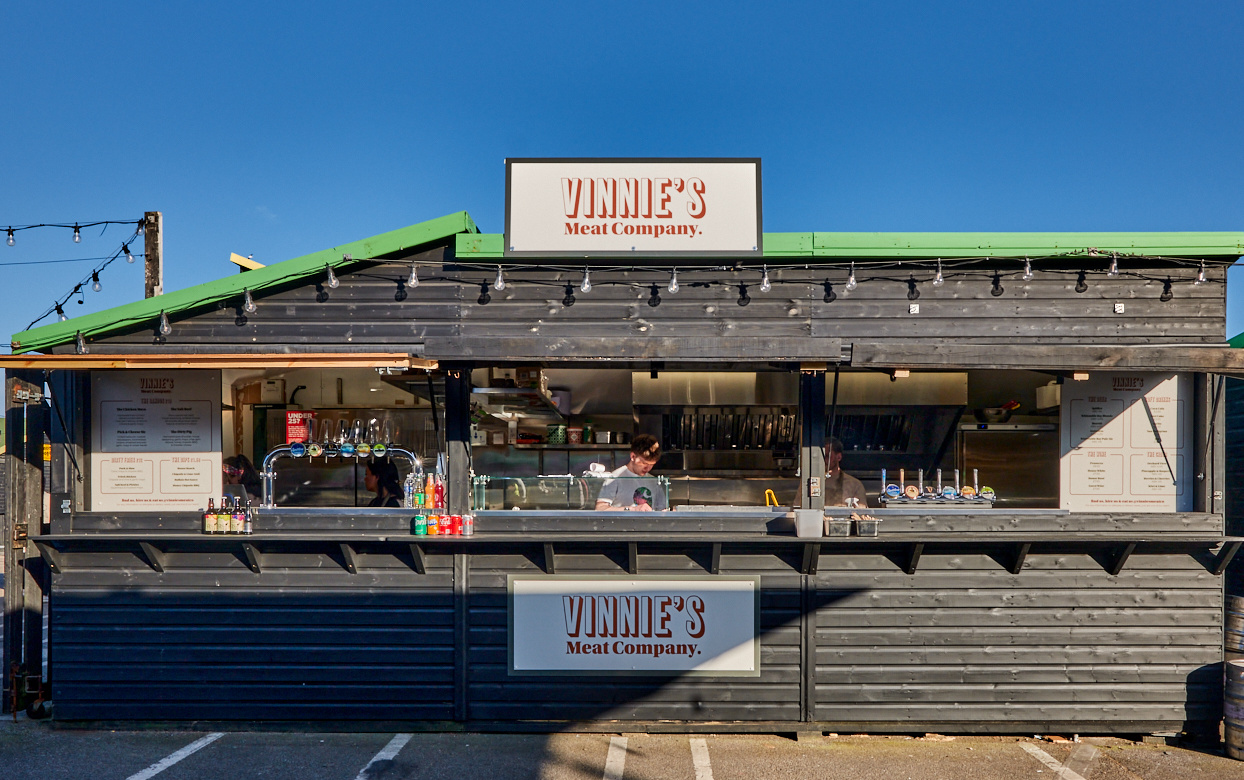 Vinnies Hut Straight on