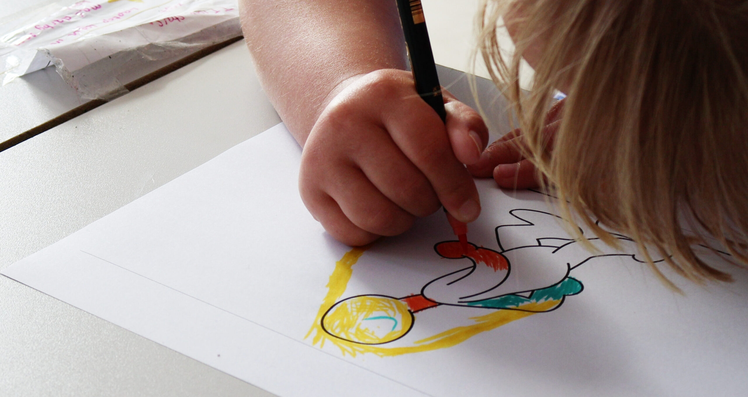 Stride Student colouring
