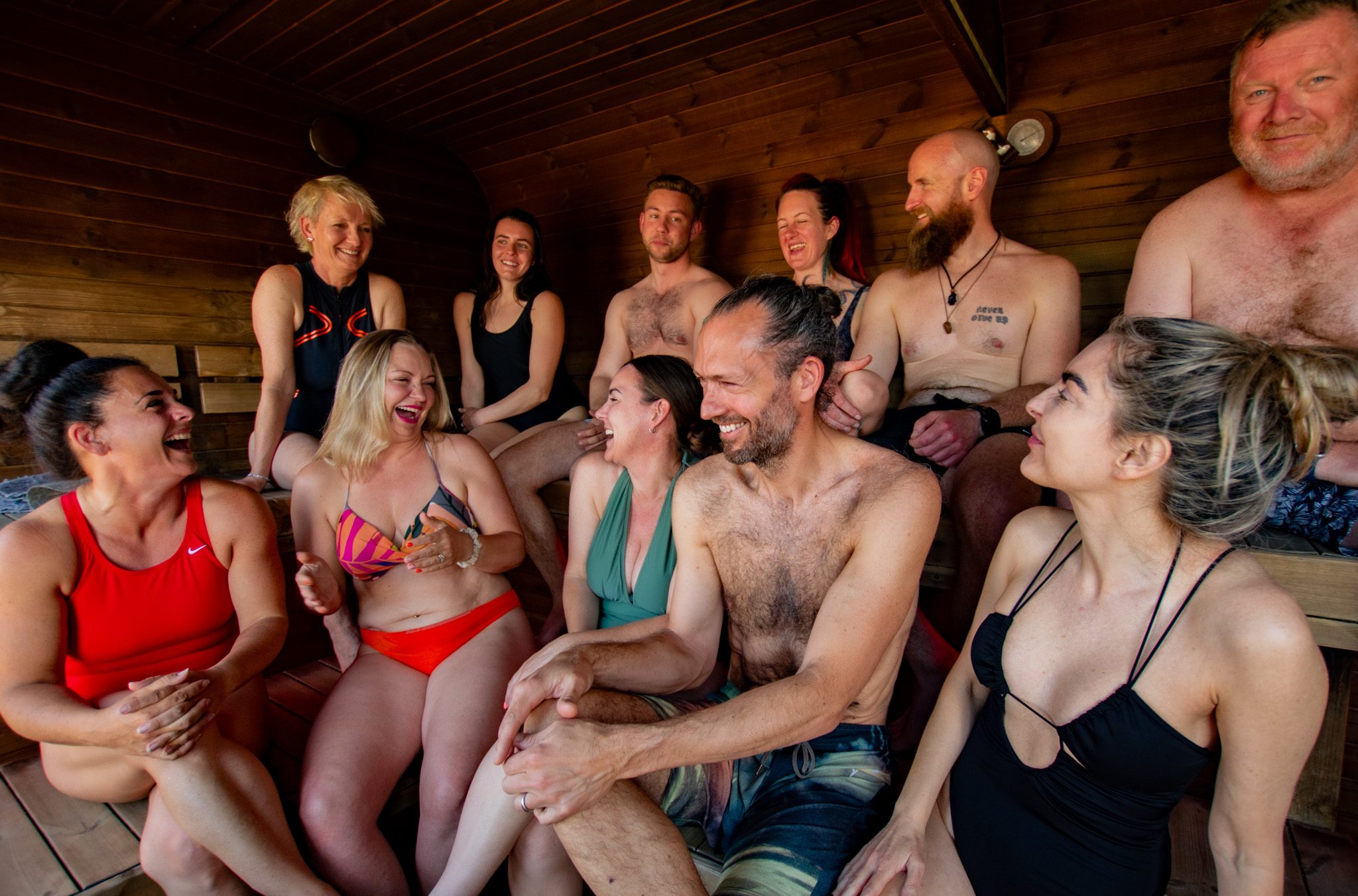 Sea Scrub Sauna People