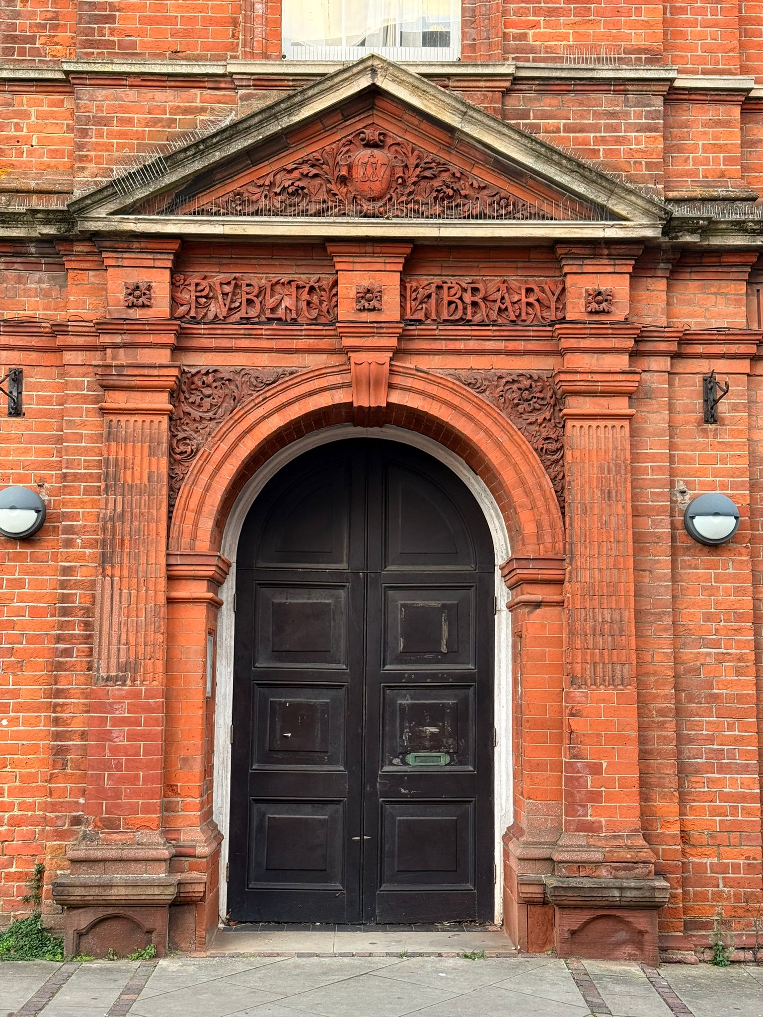 Folkestone Central Library Door