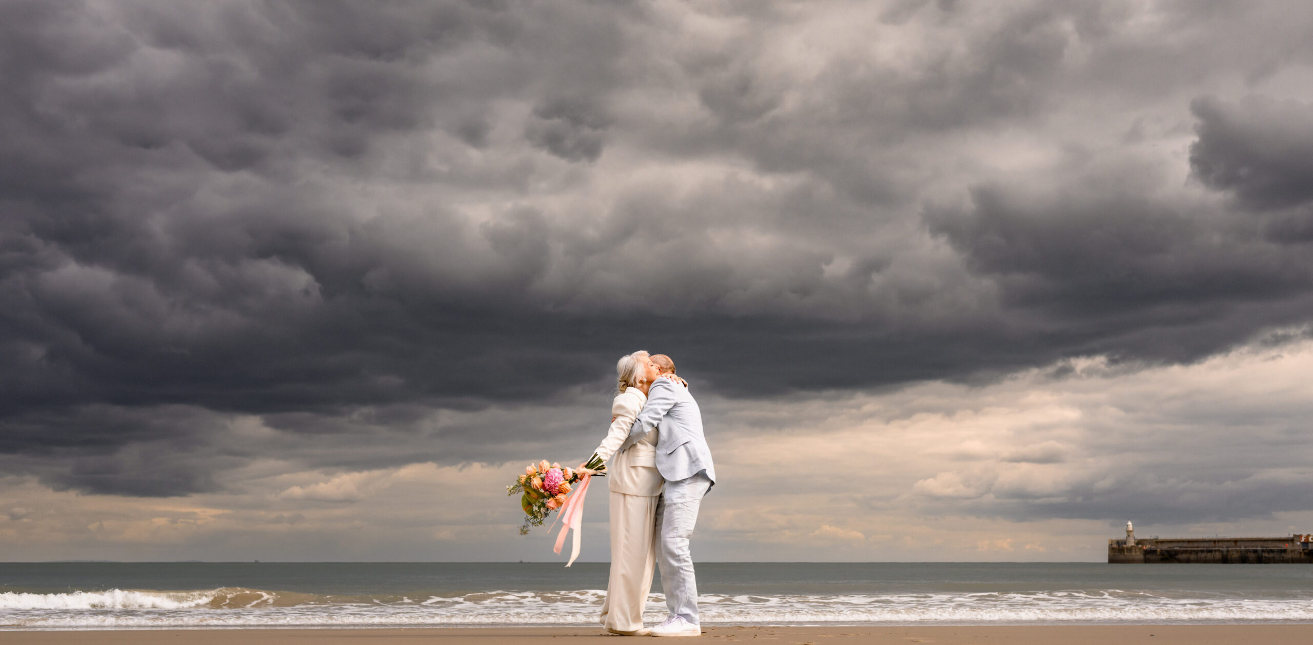 Axl Blooms Bride and Groom Photo Credit Adam Lowdens