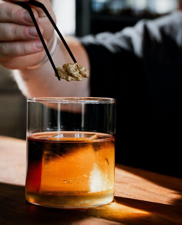 Walnut Nocino Old Fashioned