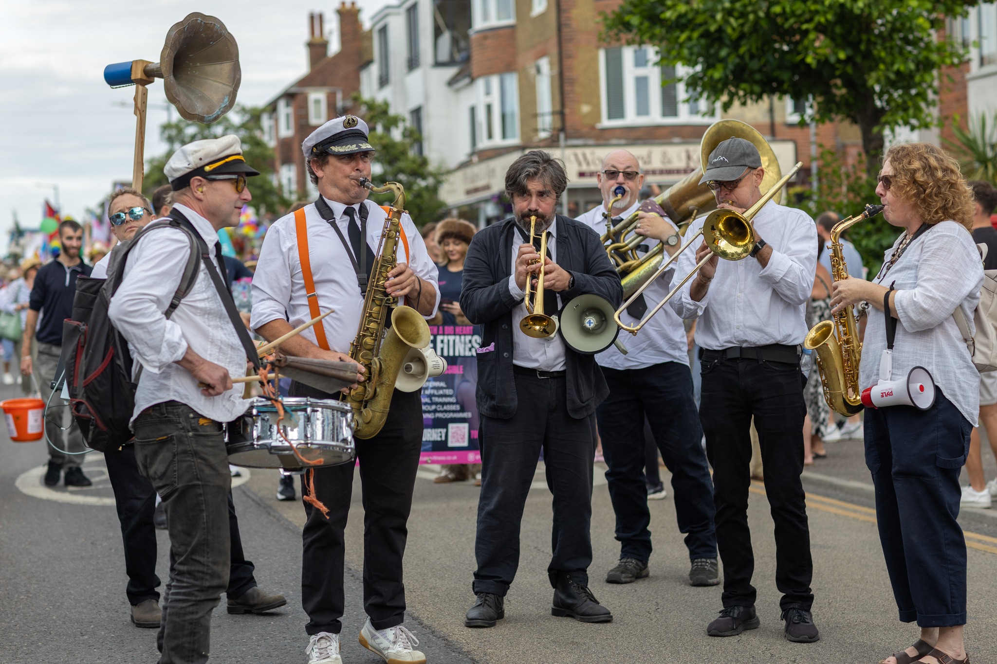 The Native Oysters Band Street Photo Credit Andrew Hastings