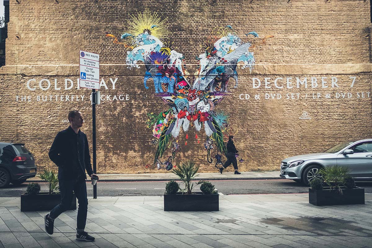 Kristjana S Williams Coldplay Butterfly