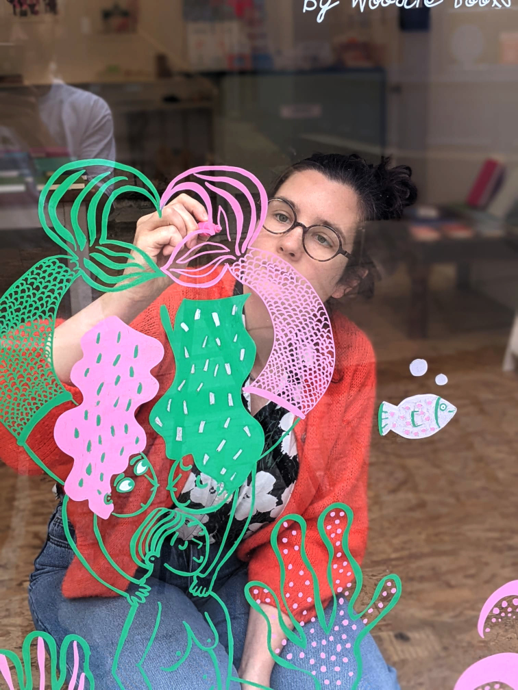 Charlotte Martin Le Lapin Window