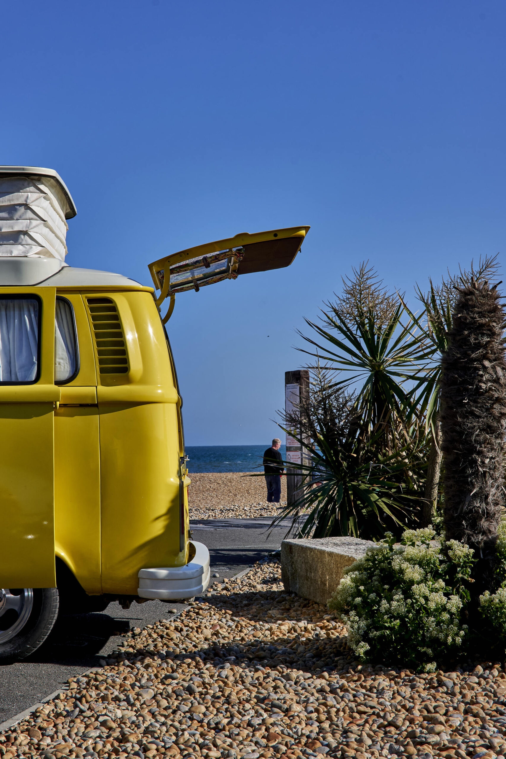 Yellow Campervan Photo Credit Matt Rowe