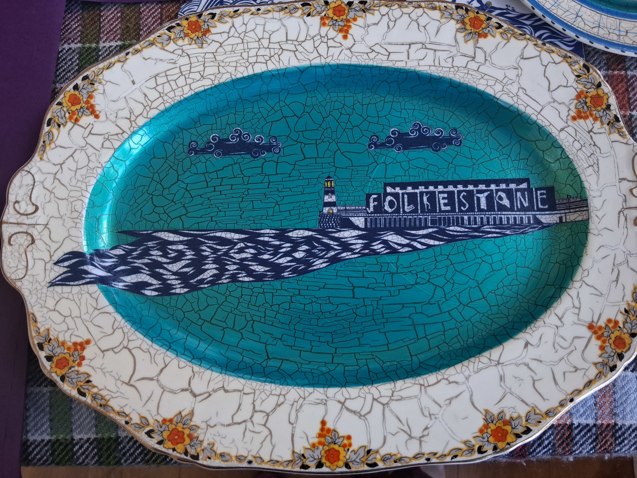 Folkestone Plate Stuff From Ed