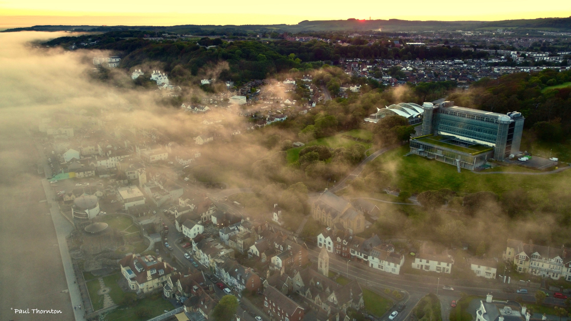 Drone Footage of Saga Building Credit Paul Thornton